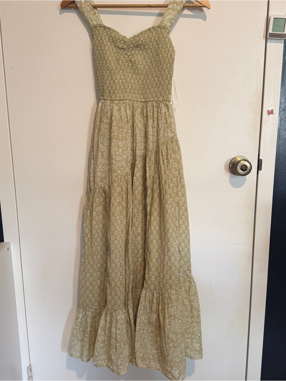 AE Asymmetrical Tiered Midi Dress
